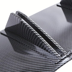 Car Rear Bumper Lip ABS Rear Shark Chassis Fin Style Curved Bumper Lip
