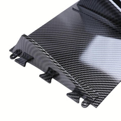 Car Rear Bumper Lip ABS Rear Shark Chassis Fin Style Curved Bumper Lip