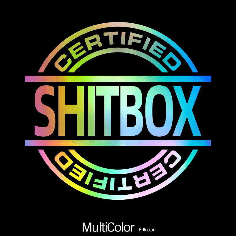 Funny Car Window Sticker Shitbox Vinyl Decals