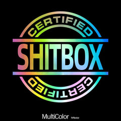 Funny Car Window Sticker Shitbox Vinyl Decals
