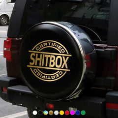Funny Car Window Sticker Shitbox Vinyl Decals