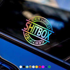 Funny Car Window Sticker Shitbox Vinyl Decals