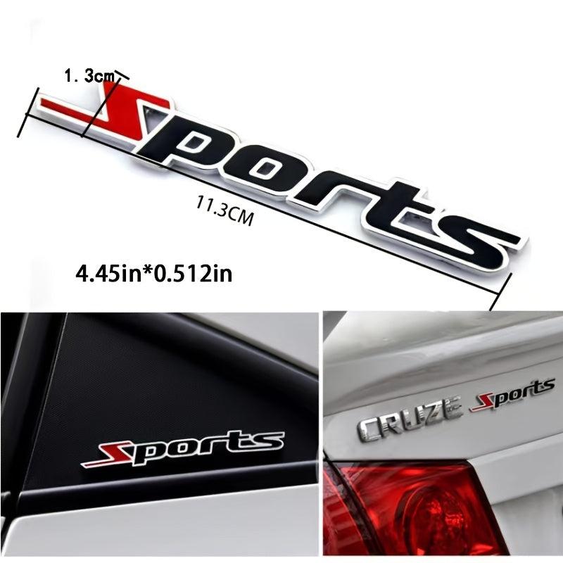 Stylish 3D Metal Car Stickers - Upgrade Your Ride