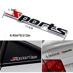 Stylish 3D Metal Car Stickers - Upgrade Your Ride