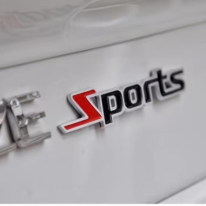 Stylish 3D Metal Car Stickers - Upgrade Your Ride