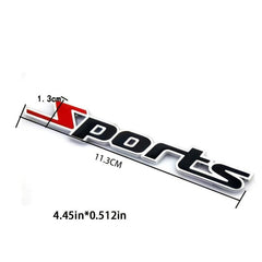 Stylish 3D Metal Car Stickers - Upgrade Your Ride