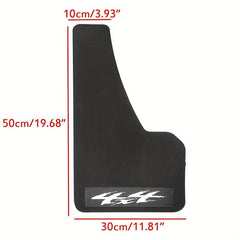 2pcs Carbon Fiber Look Mud Flaps Splash Guards for Auto SUV