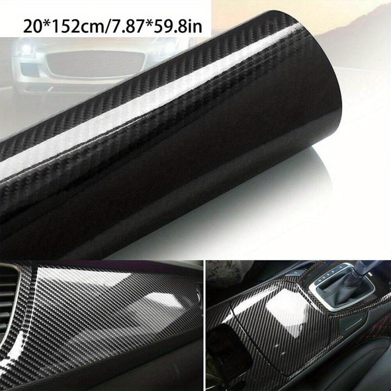 7D Carbon Fiber Vinyl Film Car Interior Wrap Sticker Decals