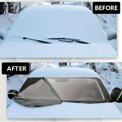 Car Windshield Cover Ice Snow Winter Frost Windproof Sun Shade