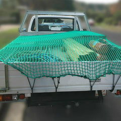 Heavy Duty Truck Bed Cargo Net with 15pcs Hook Elasticity Roof Car Trunk Mesh