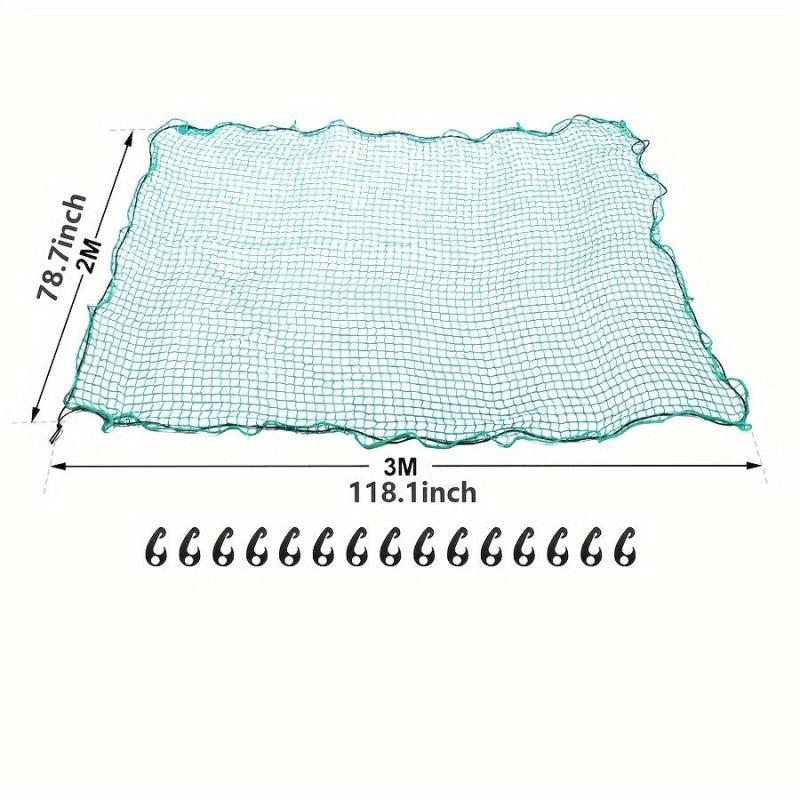 Heavy Duty Truck Bed Cargo Net with 15pcs Hook Elasticity Roof Car Trunk Mesh