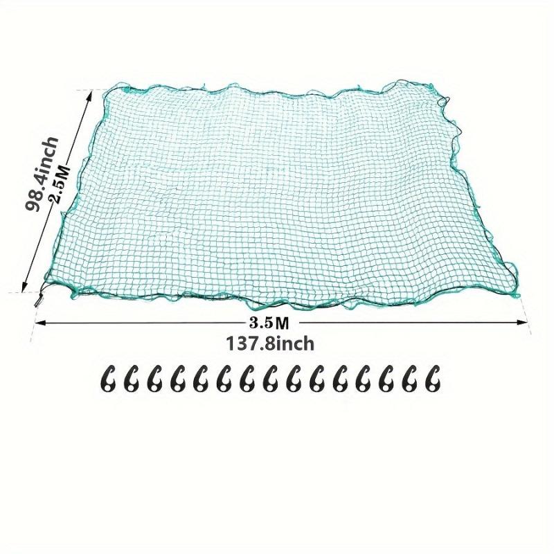 Heavy Duty Truck Bed Cargo Net with 15pcs Hook Elasticity Roof Car Trunk Mesh