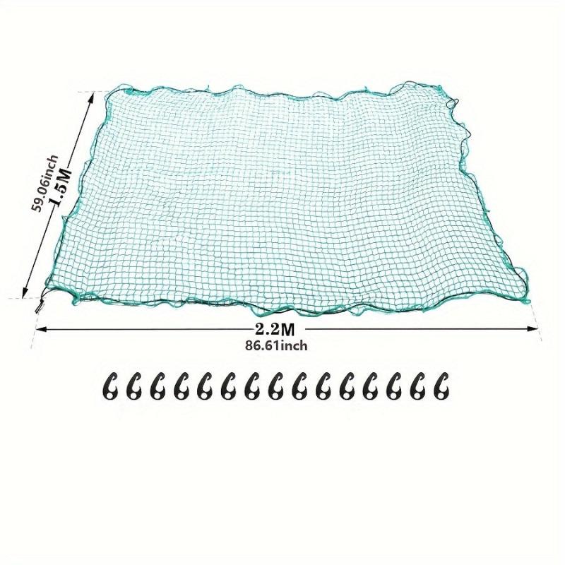 Heavy Duty Truck Bed Cargo Net with 15pcs Hook Elasticity Roof Car Trunk Mesh