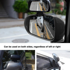 1pc Large View Blind Spot Mirror Car External Adjustable Reflective Wide angle