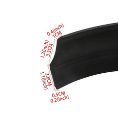 8 2ft Universal Front Bumper Lip - Upgrade Your Car's Look Instantly