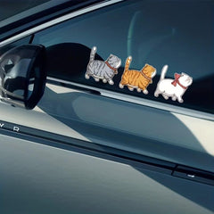 Cute Cartoon Car Sticker Vinyl for Windows Bumpers & Laptops