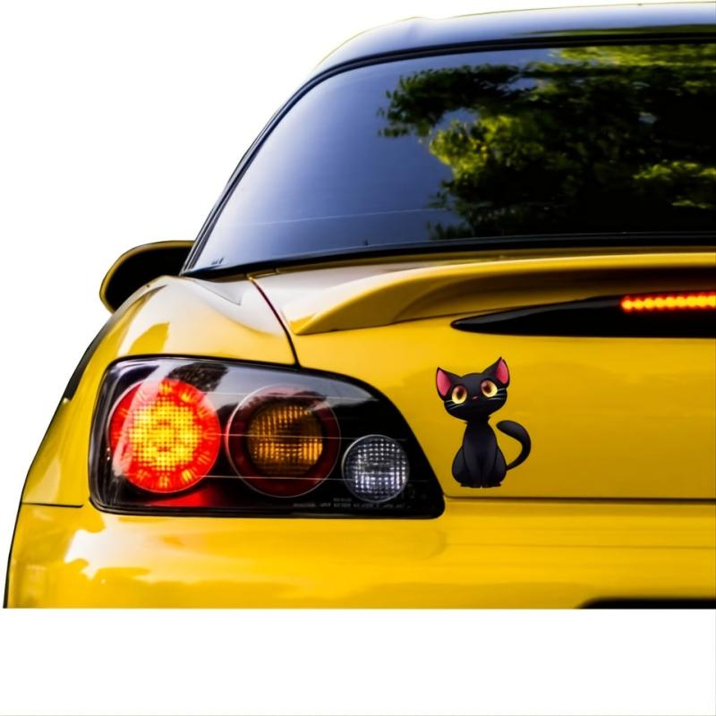 Cat Vinyl Sticker Car Decal for Window Laptop Phone Wall Decor