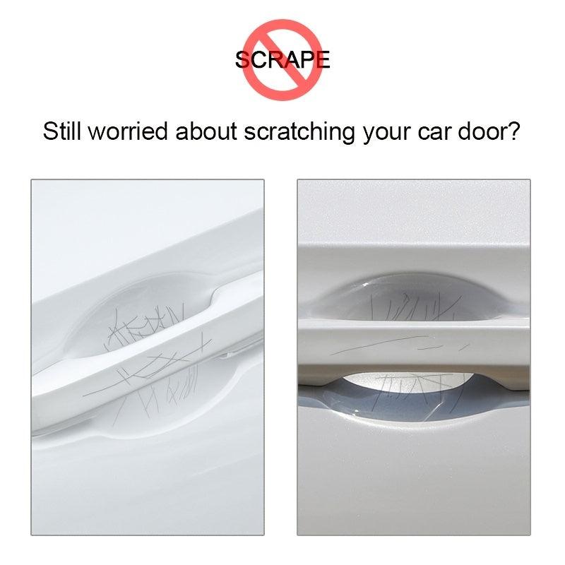 8PCS Door Handle Anti-Scratch Stickers - Protect Your Car Handles