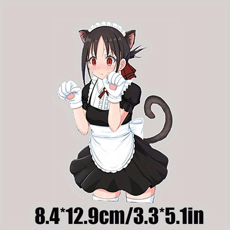 ALOWOS Kaguya Anime Car Stickers For Motorcycle Helmet Car Window