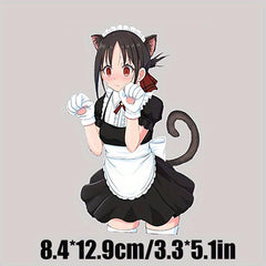 ALOWOS Kaguya Anime Car Stickers For Motorcycle Helmet Car Window