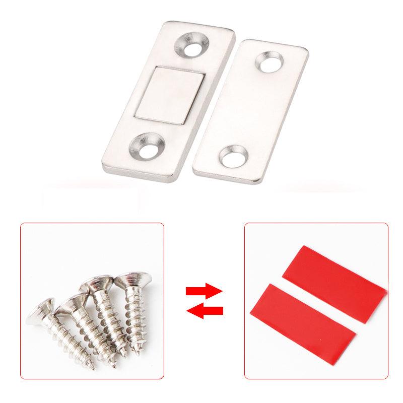 2pcs Strong Door Closer Magnetic Catch Latch Furniture Cabinet Cupboard
