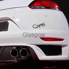 Funny Reptile Lizard Car Sticker Decal