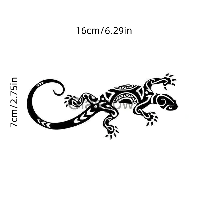 Funny Reptile Lizard Car Sticker Decal