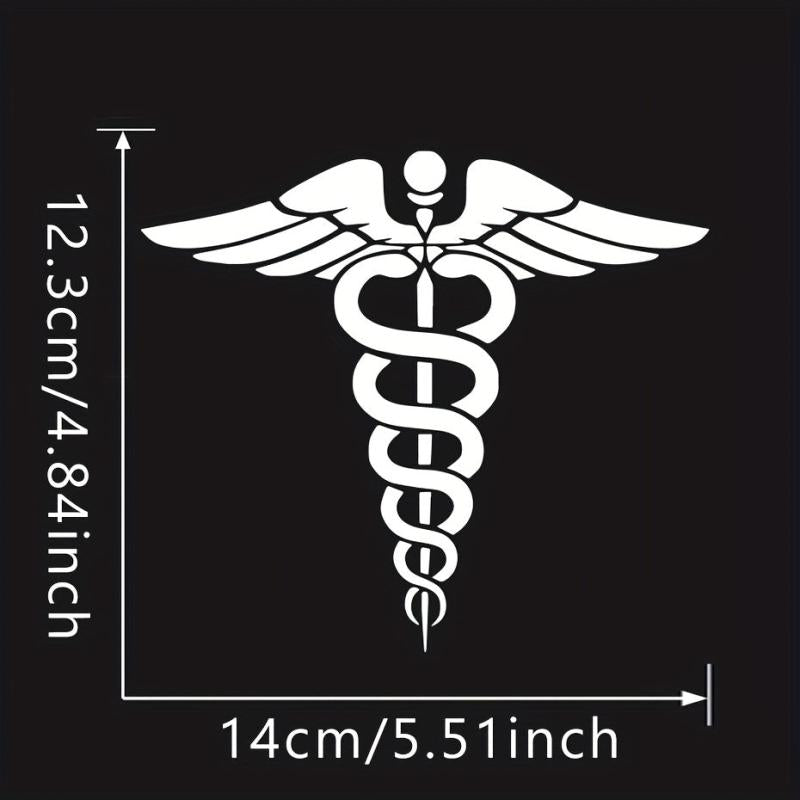 First Responder EMT Caduceus Nurse Fireman Car Stickers
