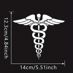 First Responder EMT Caduceus Nurse Fireman Car Stickers