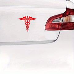 First Responder EMT Caduceus Nurse Fireman Car Stickers