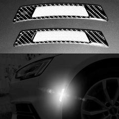 2pcs Car Reflective Sticker Scratch Protection & Style Enhancement