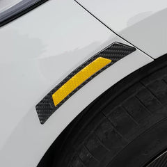2pcs Car Reflective Sticker Scratch Protection & Style Enhancement