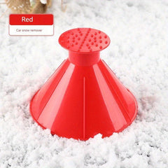 Windshield Cone Shaped Deicing Tool Snow Remover Car Snow Scraper