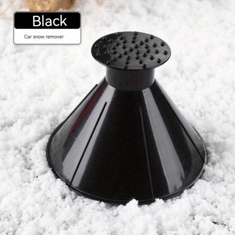 Windshield Cone Shaped Deicing Tool Snow Remover Car Snow Scraper