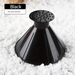 Windshield Cone Shaped Deicing Tool Snow Remover Car Snow Scraper