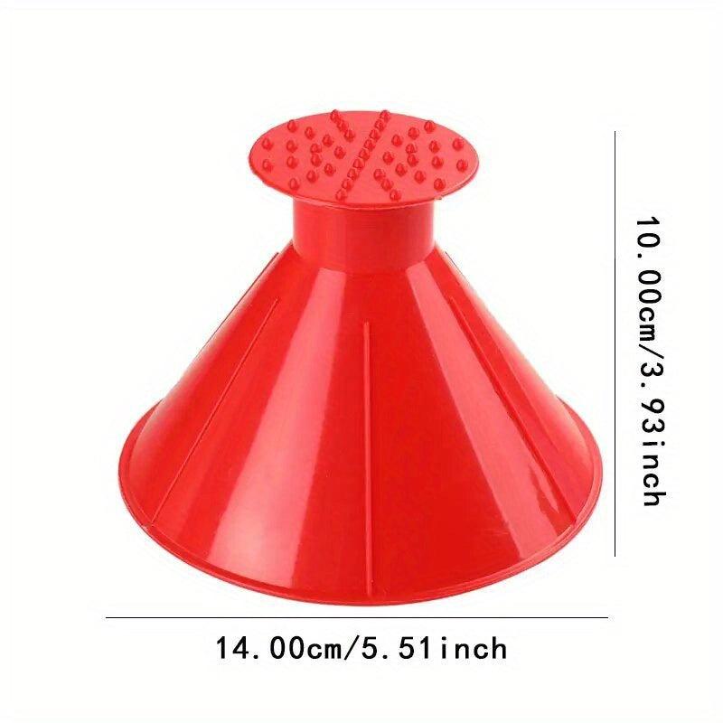 Windshield Cone Shaped Deicing Tool Snow Remover Car Snow Scraper