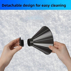 Snow Removal Shovel Set + Gloves for Car Windshield & Glass with Frost Scraper