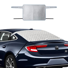 Car Snow Shield Aluminum Foil Rear Glass Thickened Winter Night Reflective