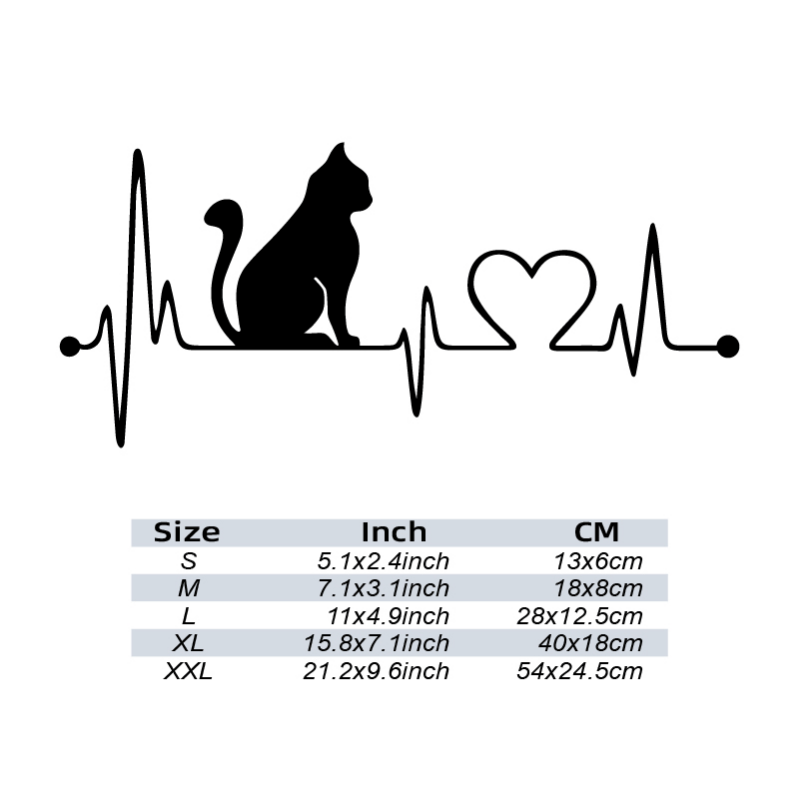 Cartoon Cat Reflective Car Stickers Waterproof Vinyl Decal