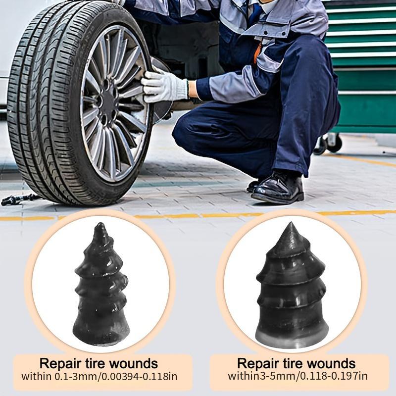10pcs Tire Repair Nails for Car, Motorcycle, Bike Wheels