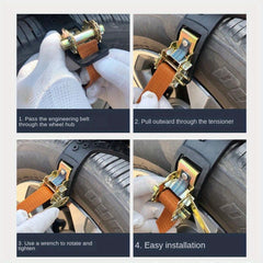 1pc TPU Car Snow Antiskid Chain