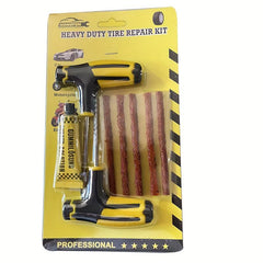 Car Tire Repair Kit Tubeless Tire Piercing Repair Kit Nail Tool Set