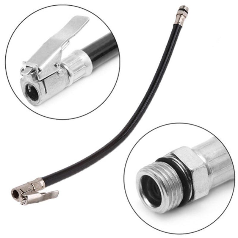 Auto Tire Inflator Self-locking Tube Hose Adapter Car Air Hose Lock On Clip