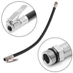 Auto Tire Inflator Self-locking Tube Hose Adapter Car Air Hose Lock On Clip