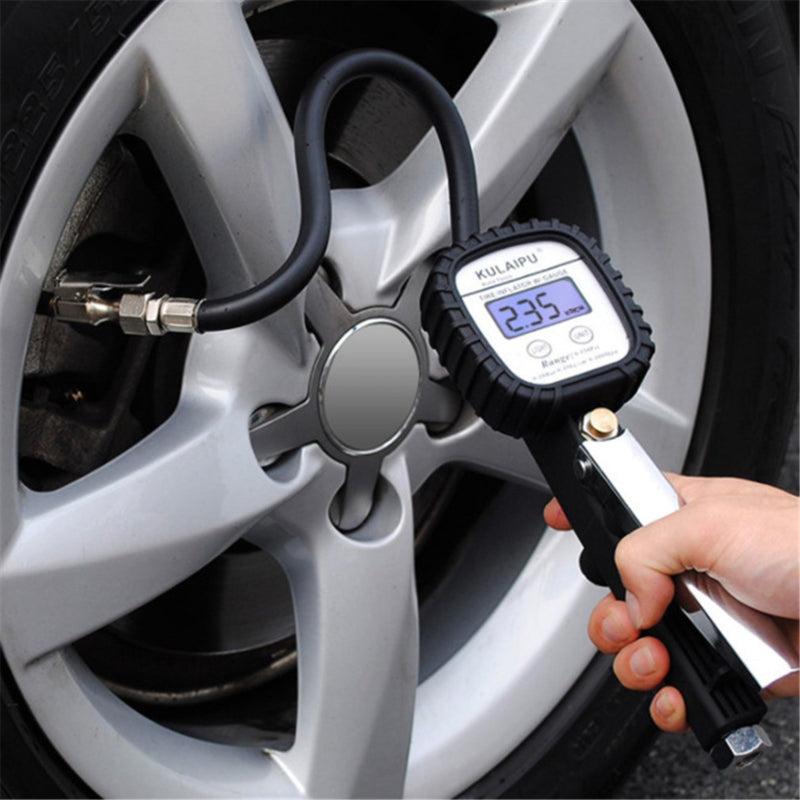 Auto Tire Inflator Self-locking Tube Hose Adapter Car Air Hose Lock On Clip