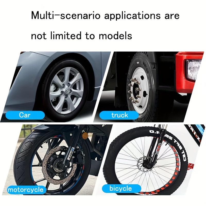 Tire Pressure Gauge for Car Truck Motorcycle Bicycle Vehicle