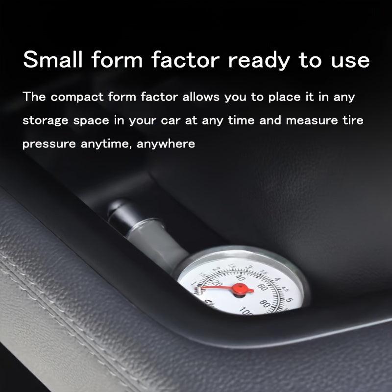 Tire Pressure Gauge for Car Truck Motorcycle Bicycle Vehicle