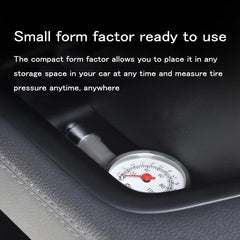 Tire Pressure Gauge for Car Truck Motorcycle Bicycle Vehicle
