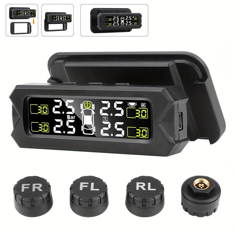 Jansite Car TPMS Solar Power Tire Pressure Monitoring System