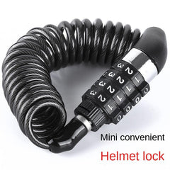 Steel Wire Chain Lock Bike Anti-theft Password Rope Lock